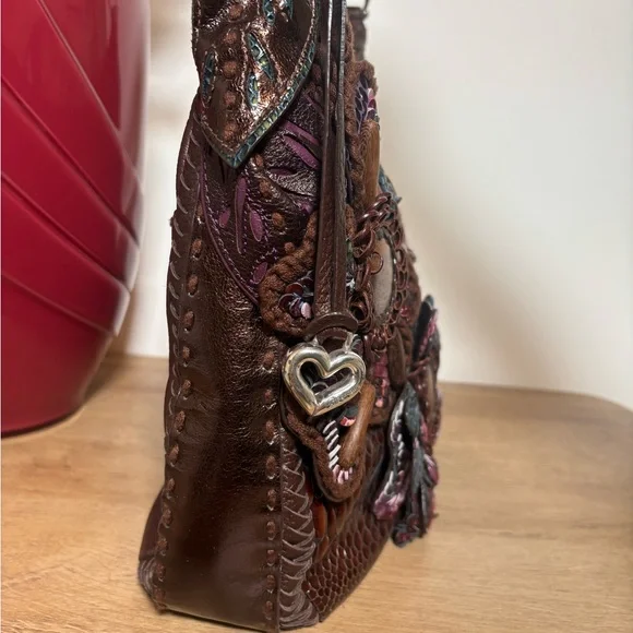 Rare Brighton Mila Shoulder Bag - Masterpiece Collection Multi Media Purse - Picture 5 of 9